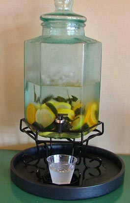 fruit water urn