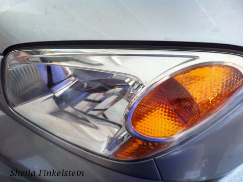 Rav4 headlamp reflections iPhone Photo Studio application 1