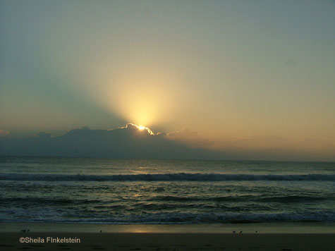 sunrise at Delray Beach November 3, 2007