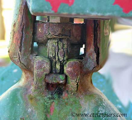 face in a sprinkler system