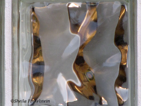 glass bock from window